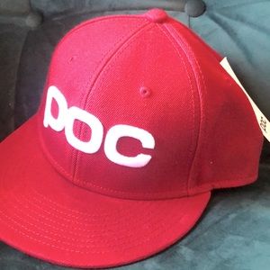 POC brand Corp Cap NWT in Propylene Red